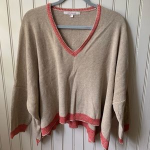 Slightly cropped sweater made by la fee maraboutee